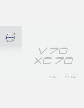 volvo v70 2015 owners manual rhd&lhd